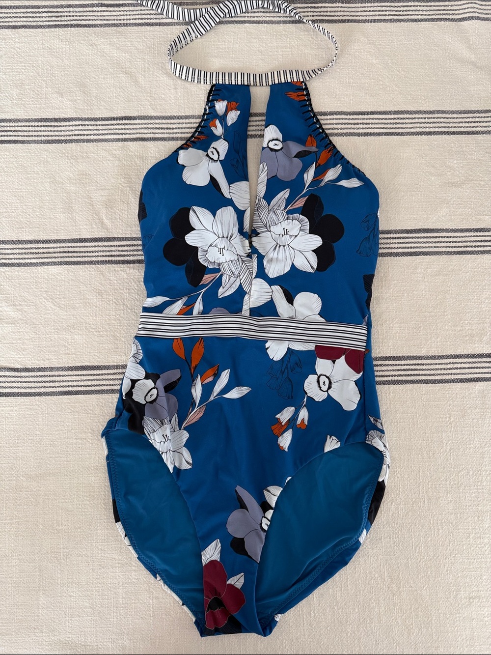 Anthropologie Red Carter One-Piece Bathing Suit